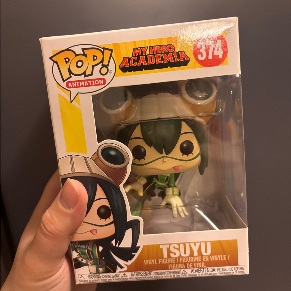 Tsuyu my hero academia funko pop (authentic)